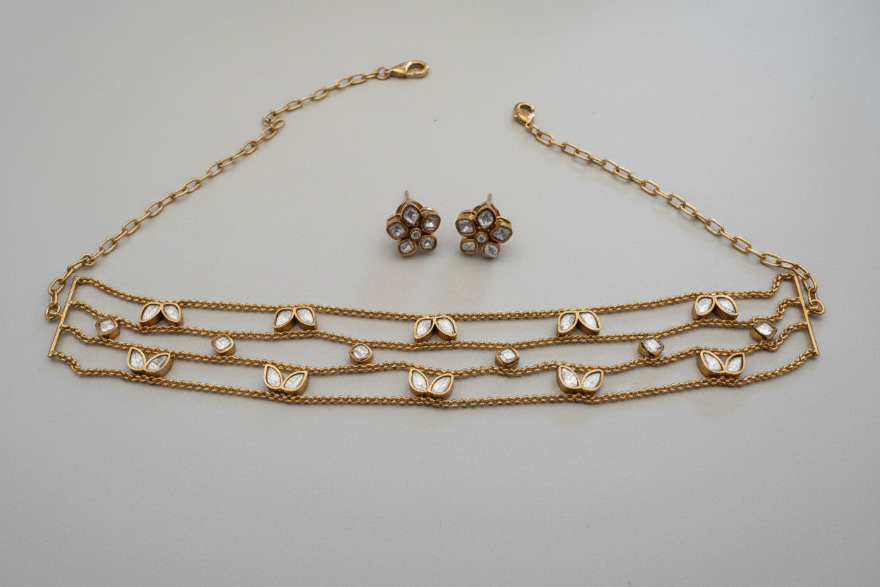 The Festive Charm Choker Set