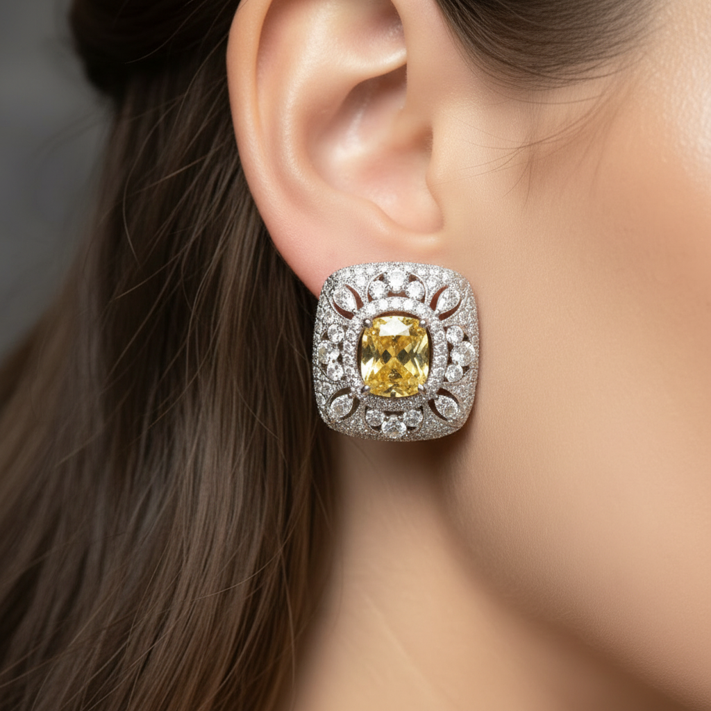 Sunlit Radiance Studs
