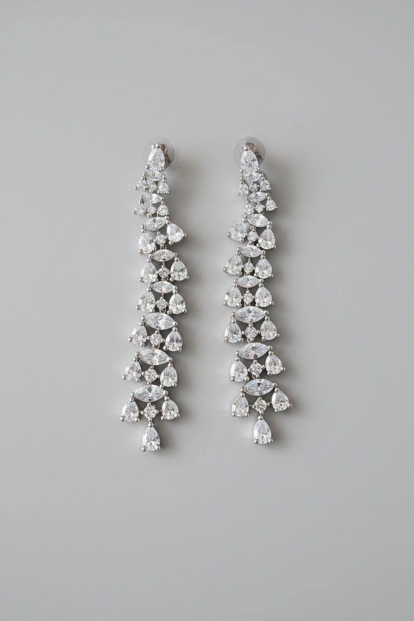 Evening Glow Diamond Danglers