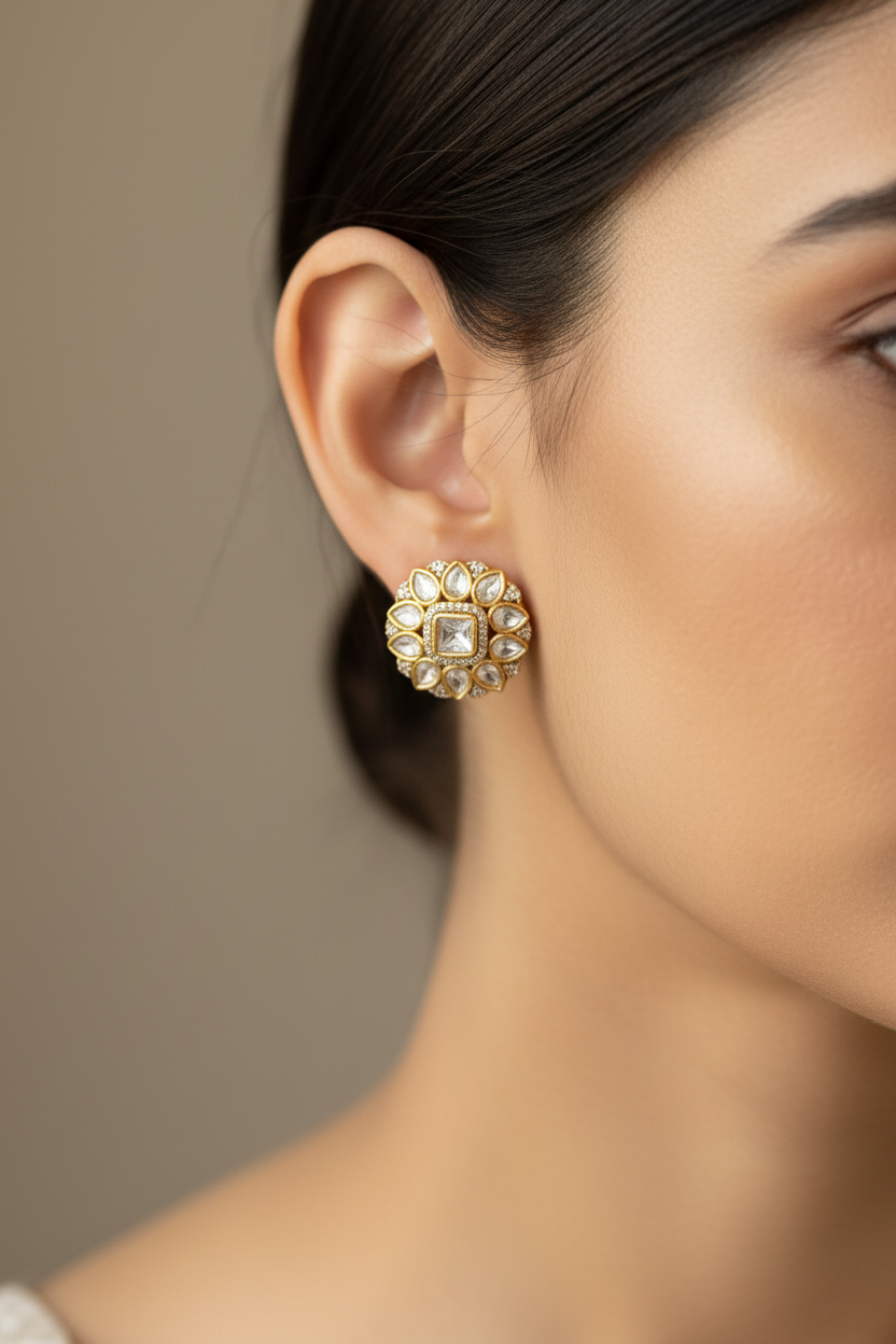 Royal Festive polki studs