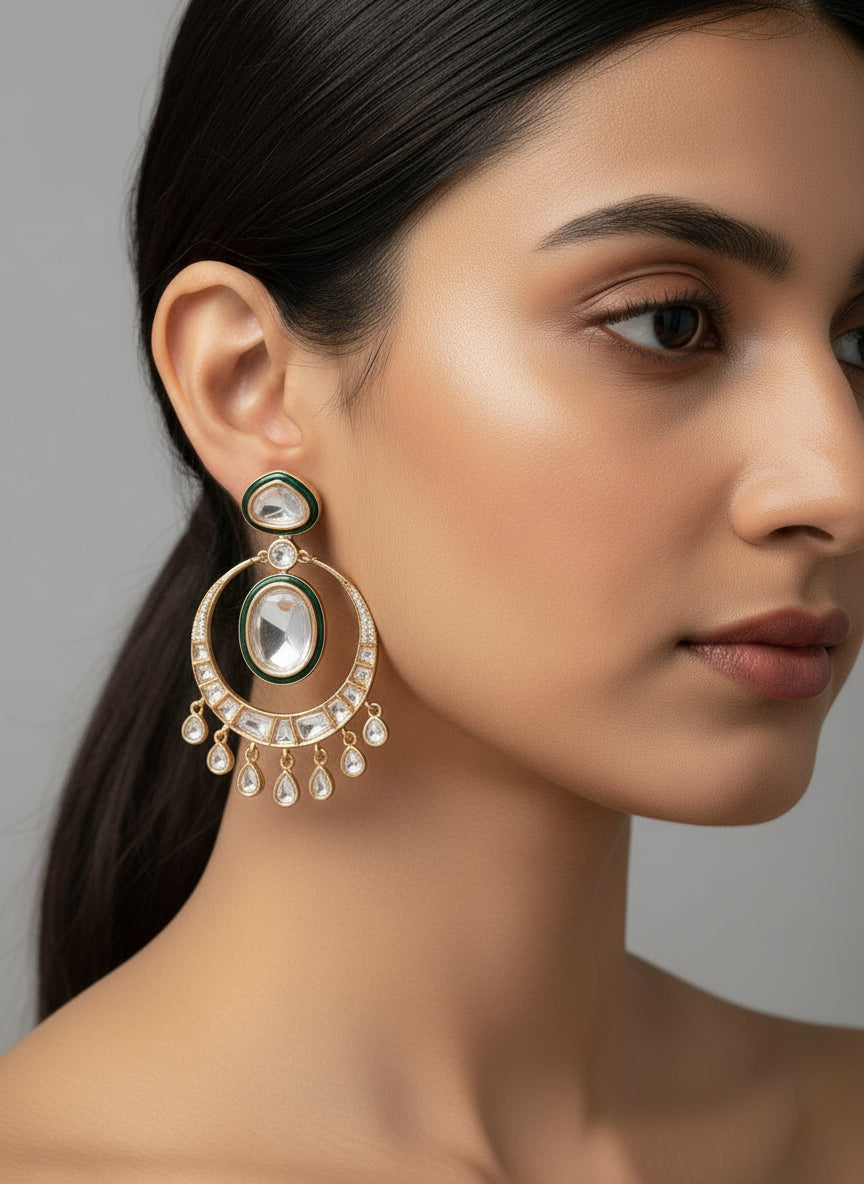 Polki Statement Chaandbalis