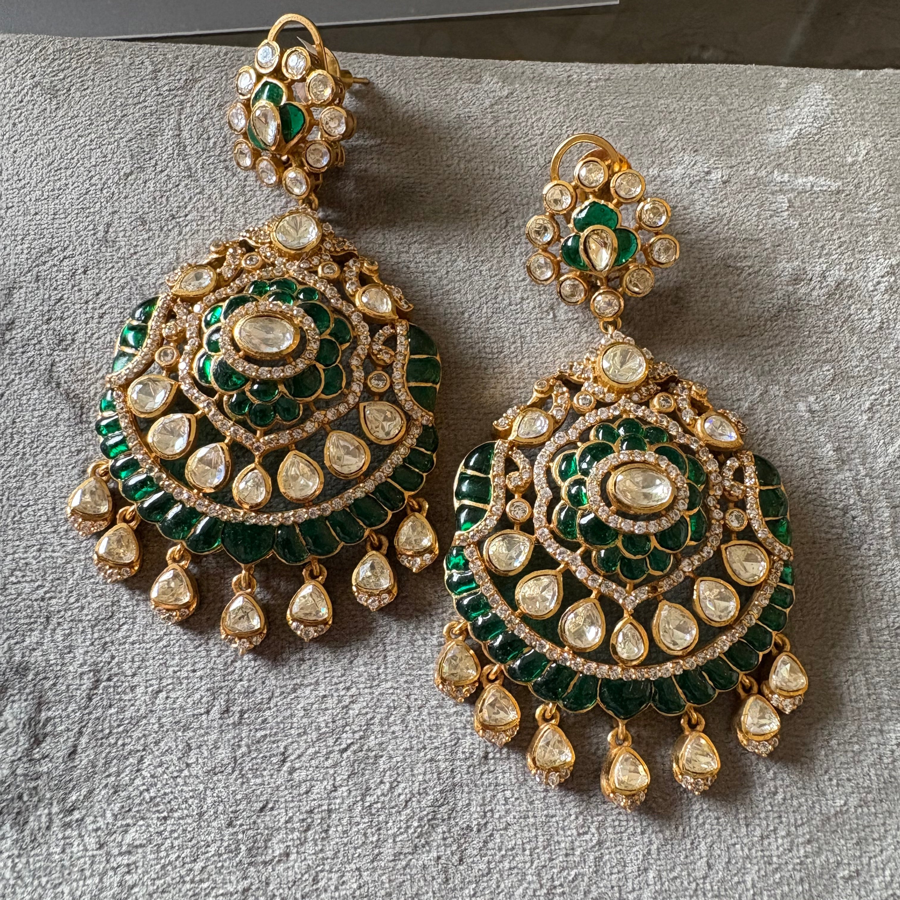 Ada Emerald Polki Chaandbalis