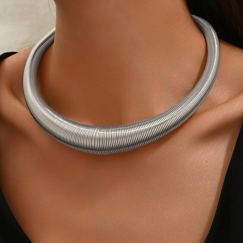 Silver Spring Statement Necklace