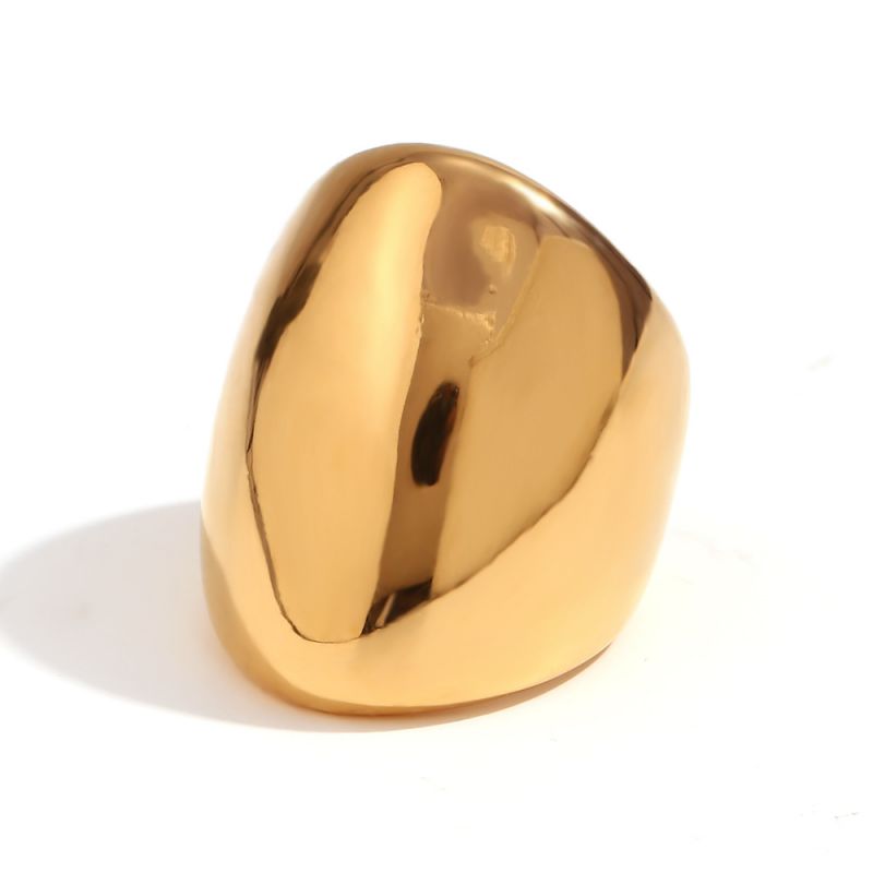 Statement Gold Ring Set