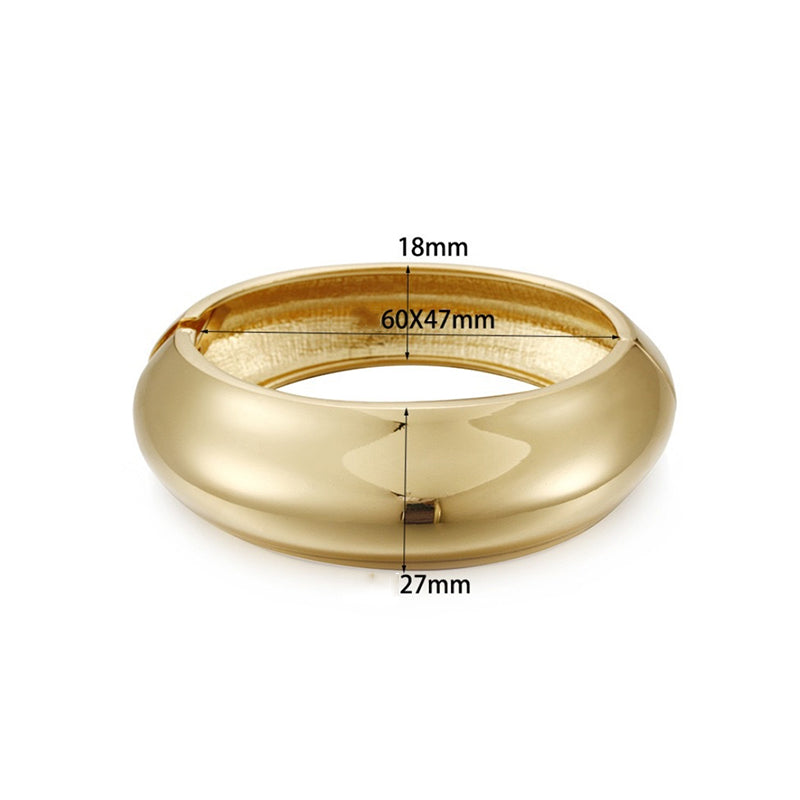 Monolith Gold Statement Stacks - Set of 3