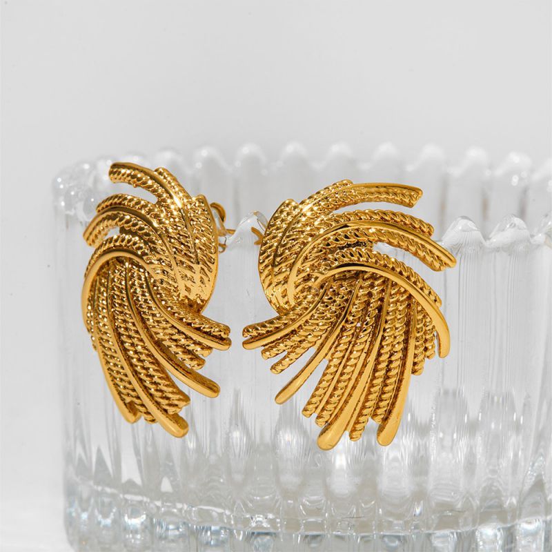 Gold plated studs