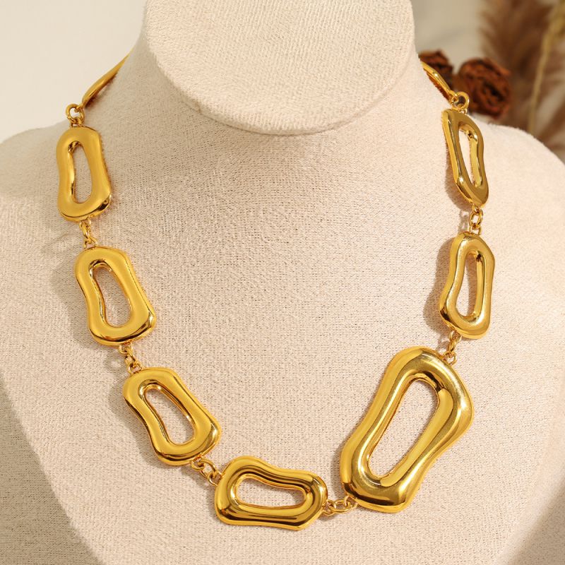 Gold Link Neckpiece