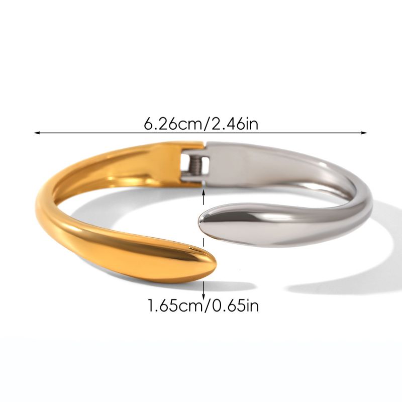 Two Tone Silver & Gold Bracelet
