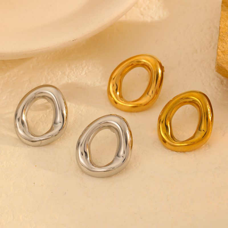 Gold Minimalist Studs