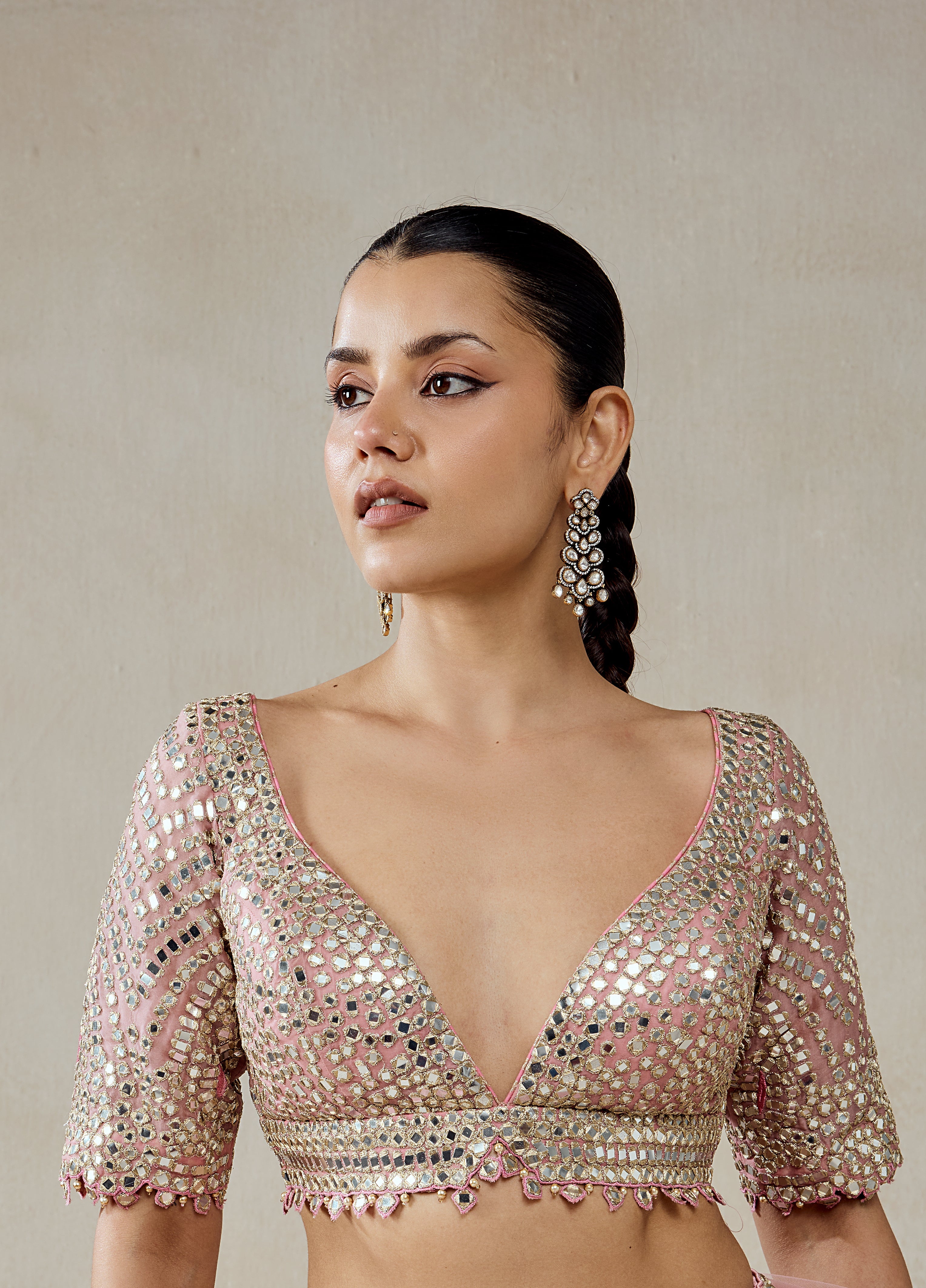 Vintage Polki Danglers