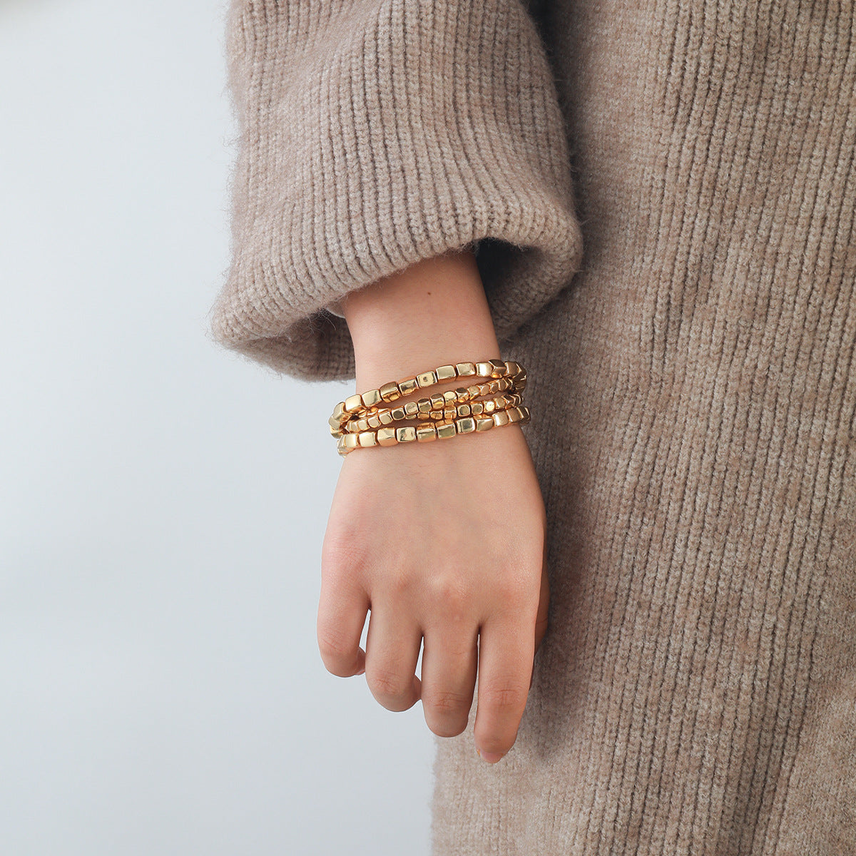 Delphi layered bracelet