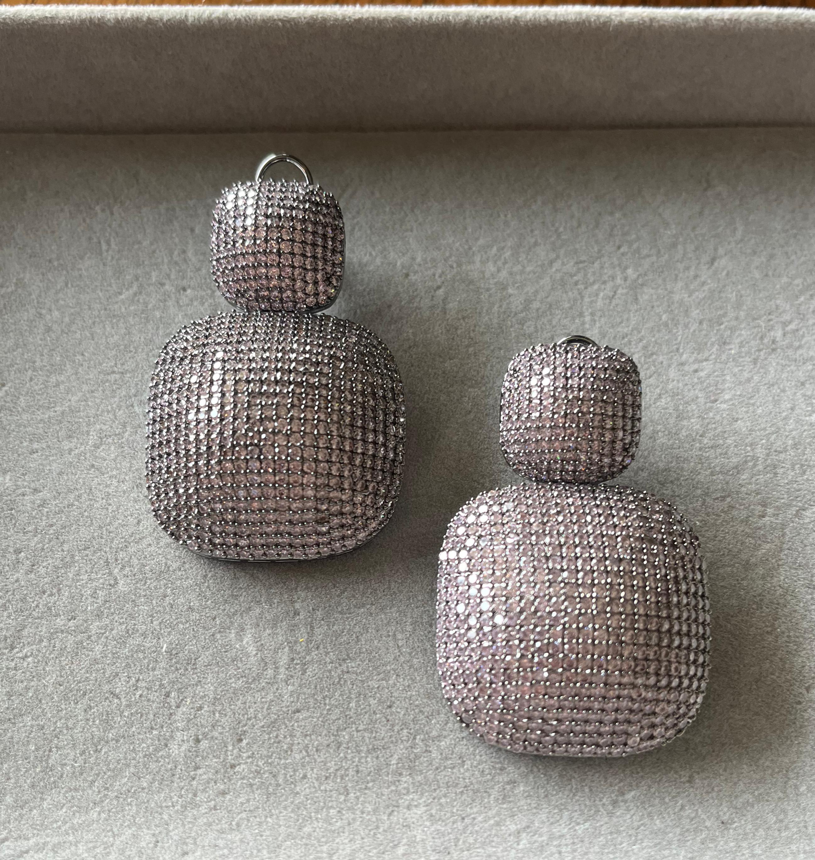 Myriad Pink Statement Earrings