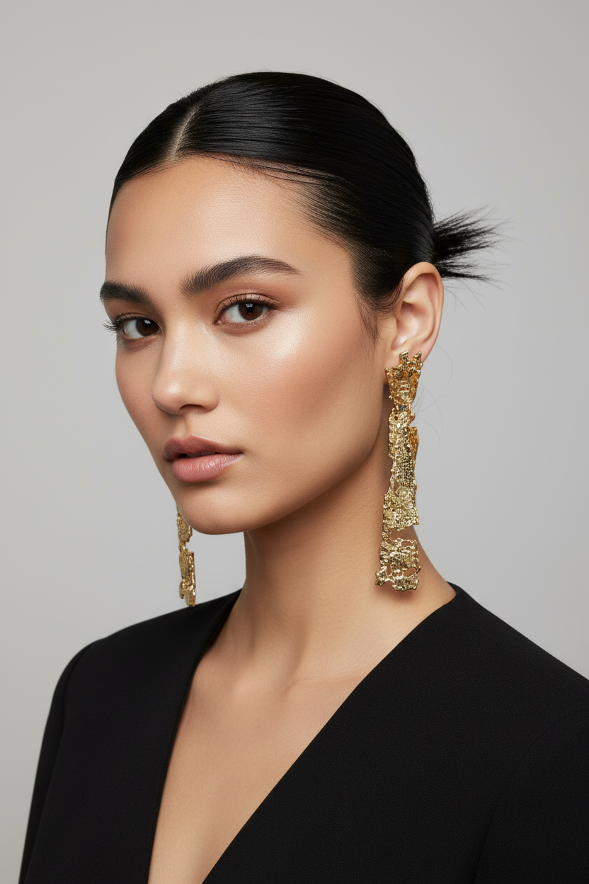 Golden Hour Statement Earrings