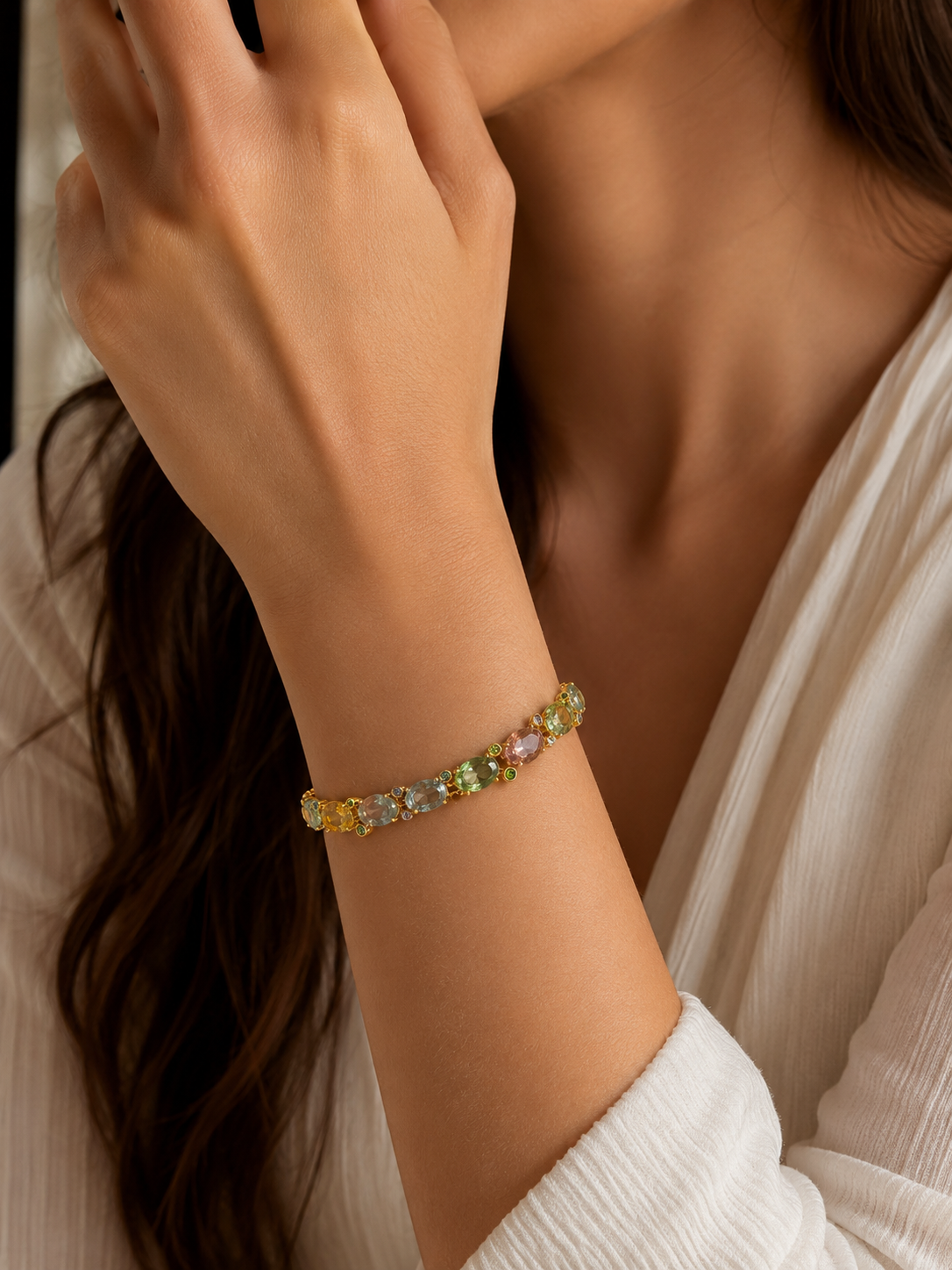 The Sugar Drop Crystal Bracelet