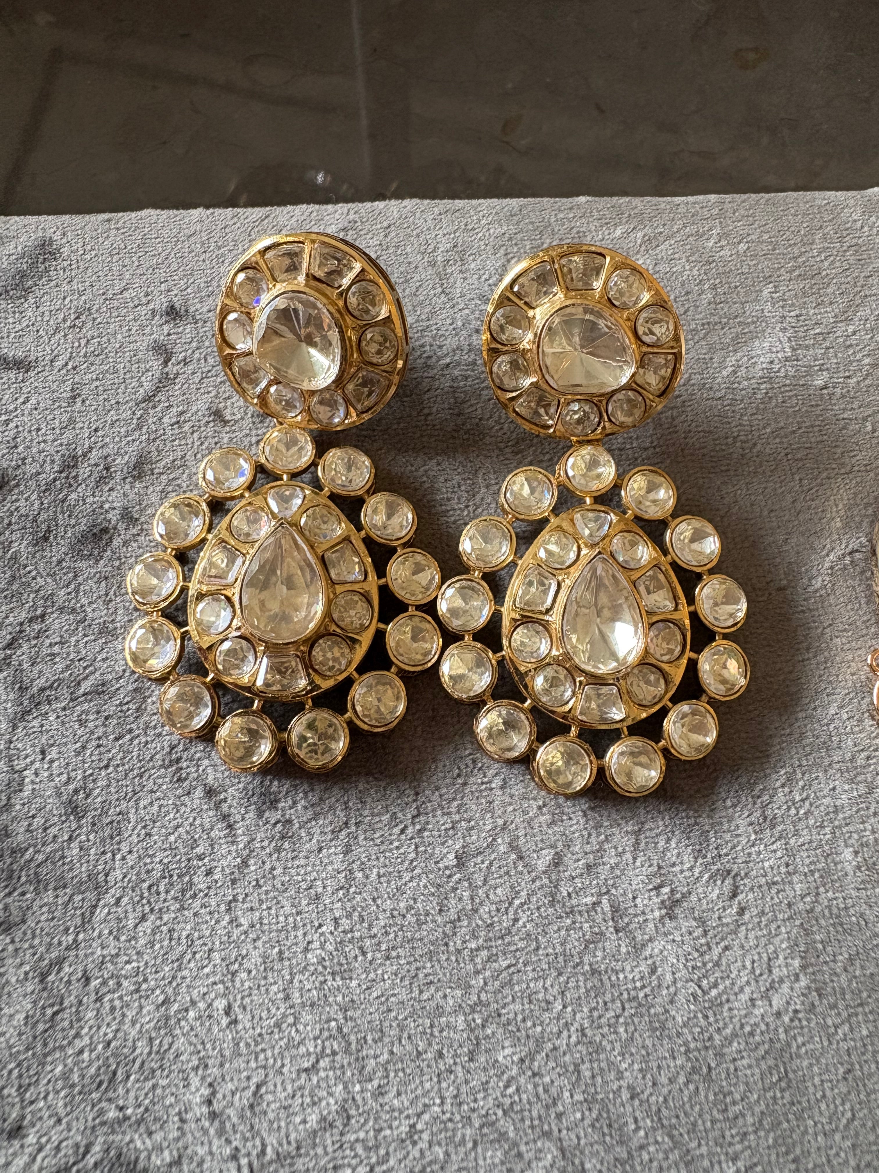 Chandni Polki Chandbalis