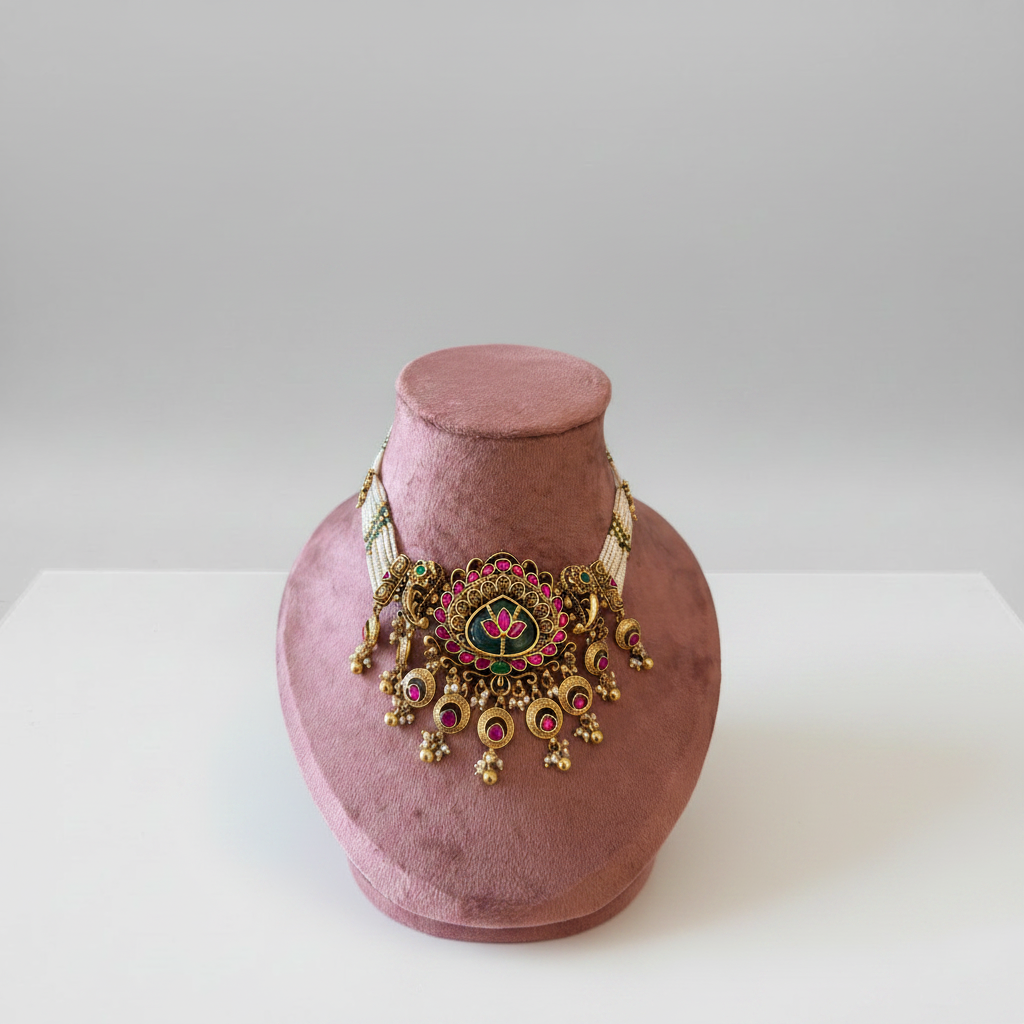 Aangan Antique Gold Set