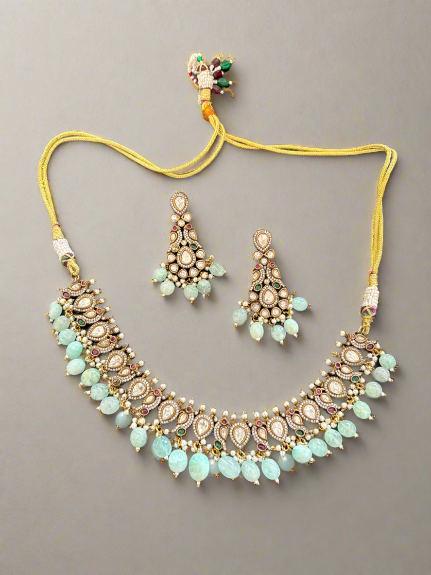 Victorian Polki semi precious set