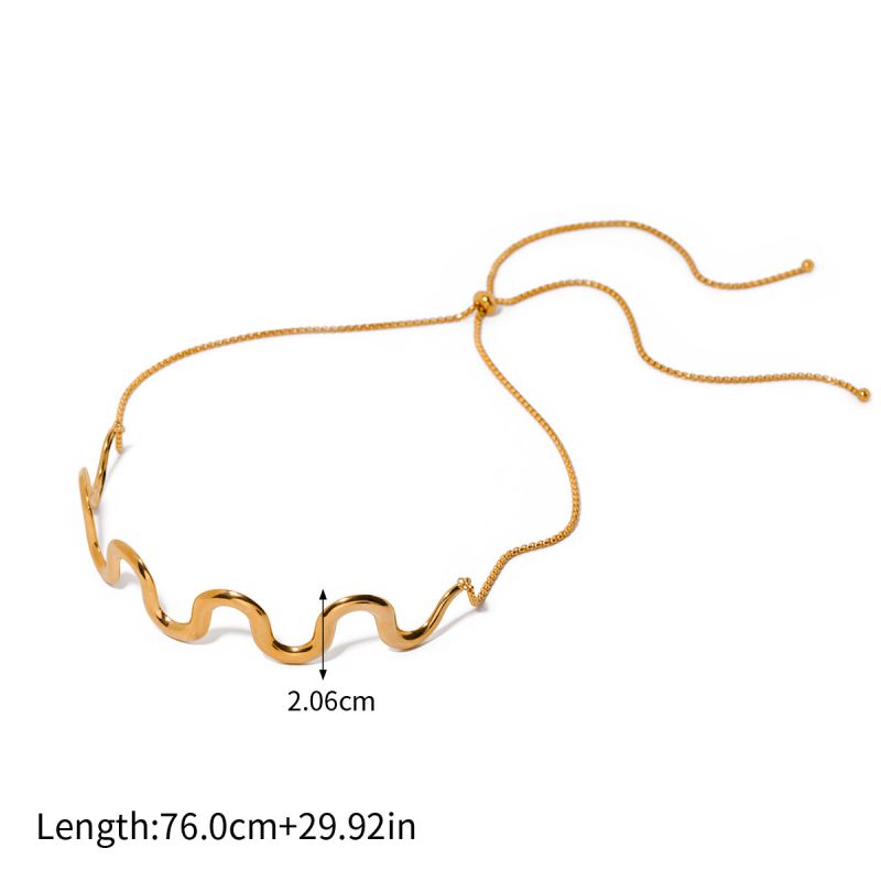 Gold Weave Statement Bracelet