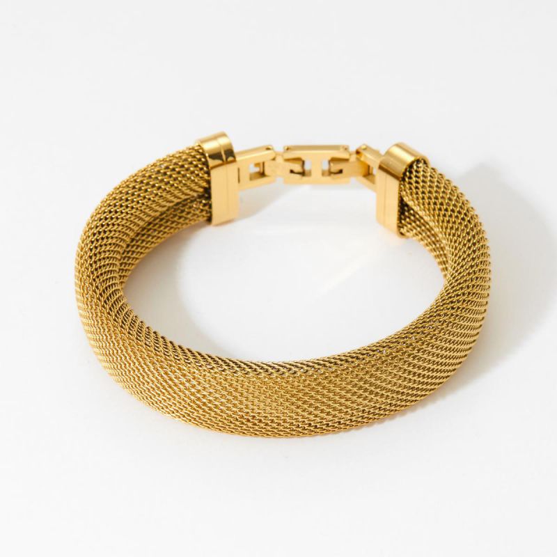 Gold Mesh Bracelet