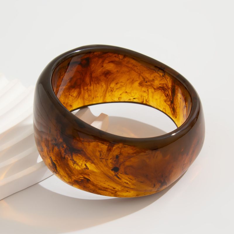 Gradient texture set of two stack bracelets