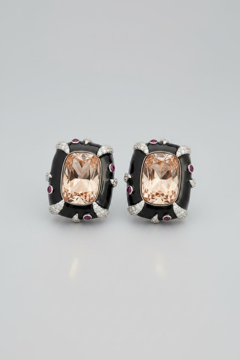 Golden Glow Studs