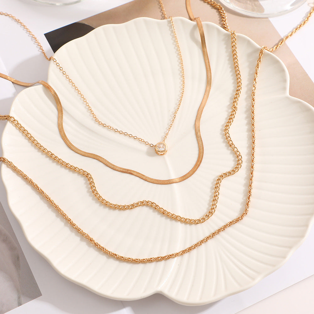 Multi Layer Gold Necklace